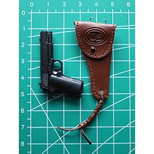 1:6 Scale U.S. WWII M1911 Pistol and M1916 Leather Holster Vol.#03
